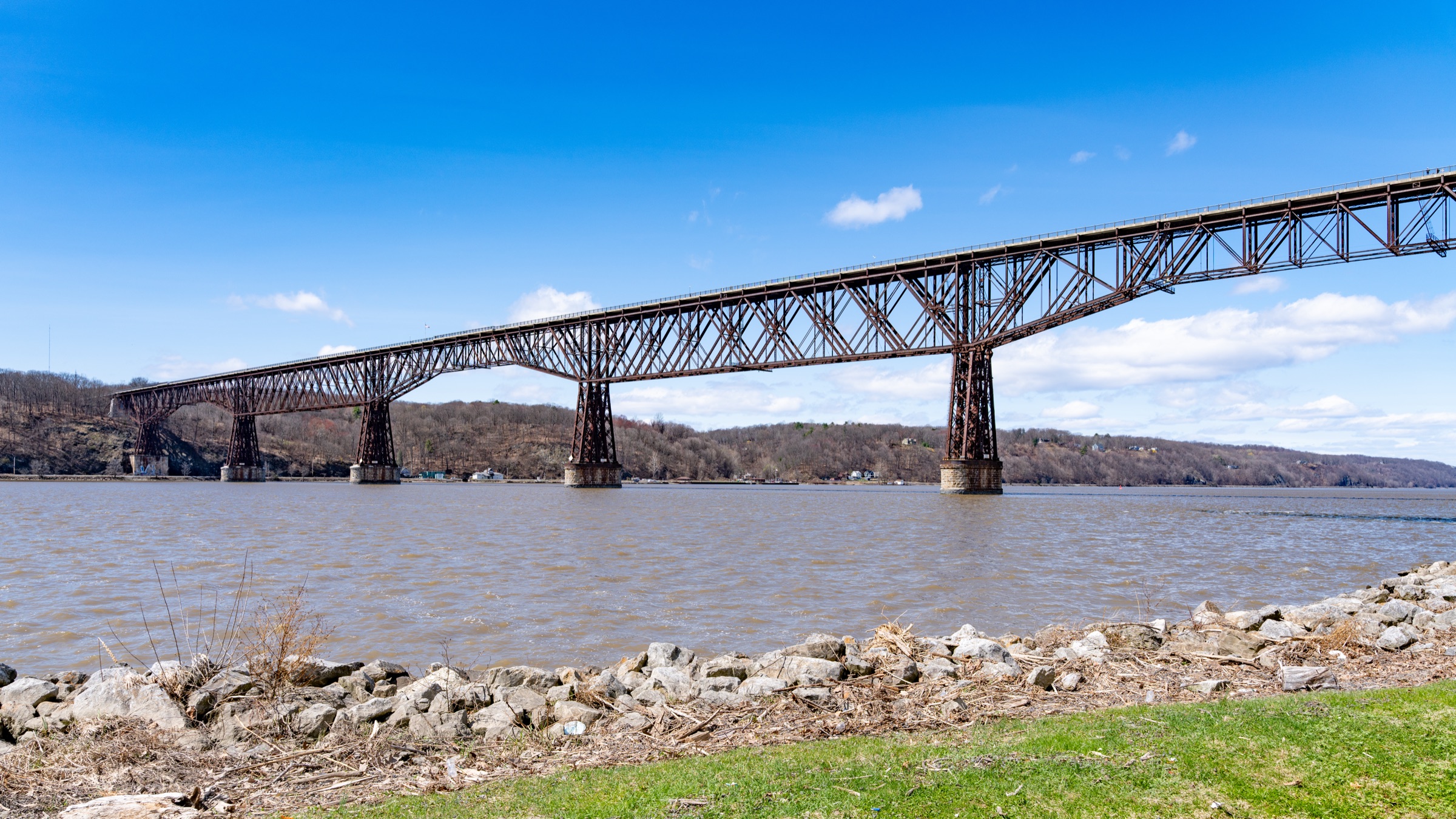 纽约州波基普西的 Walkway Over the Hudson